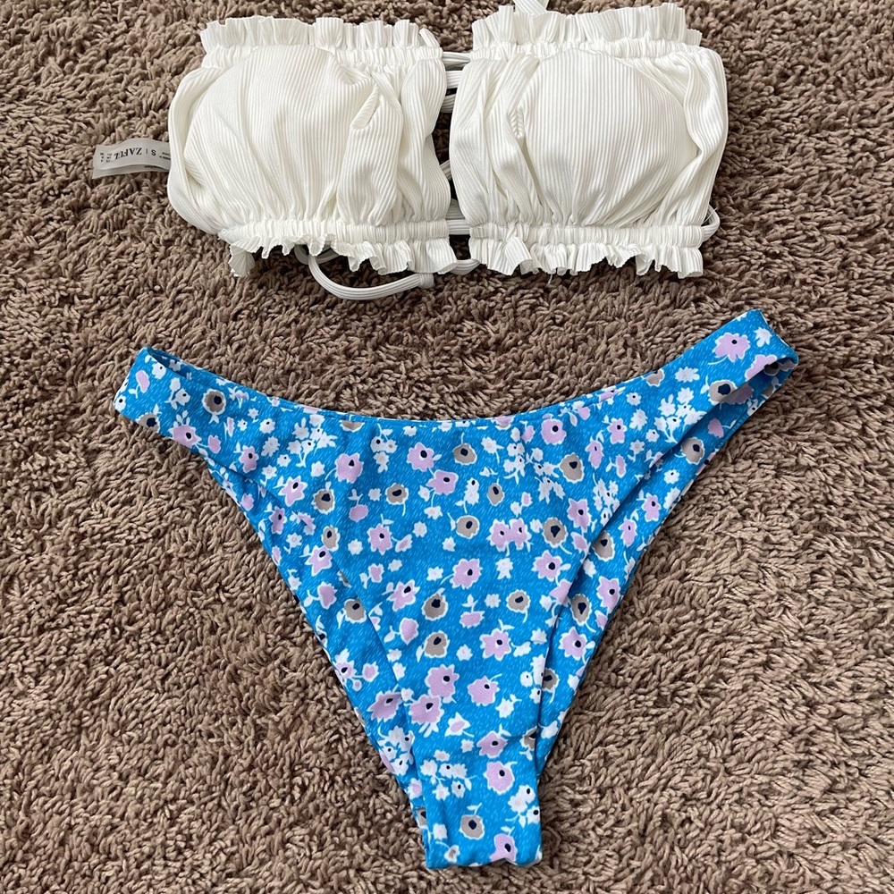 Zaful bikini strapless bathing suit